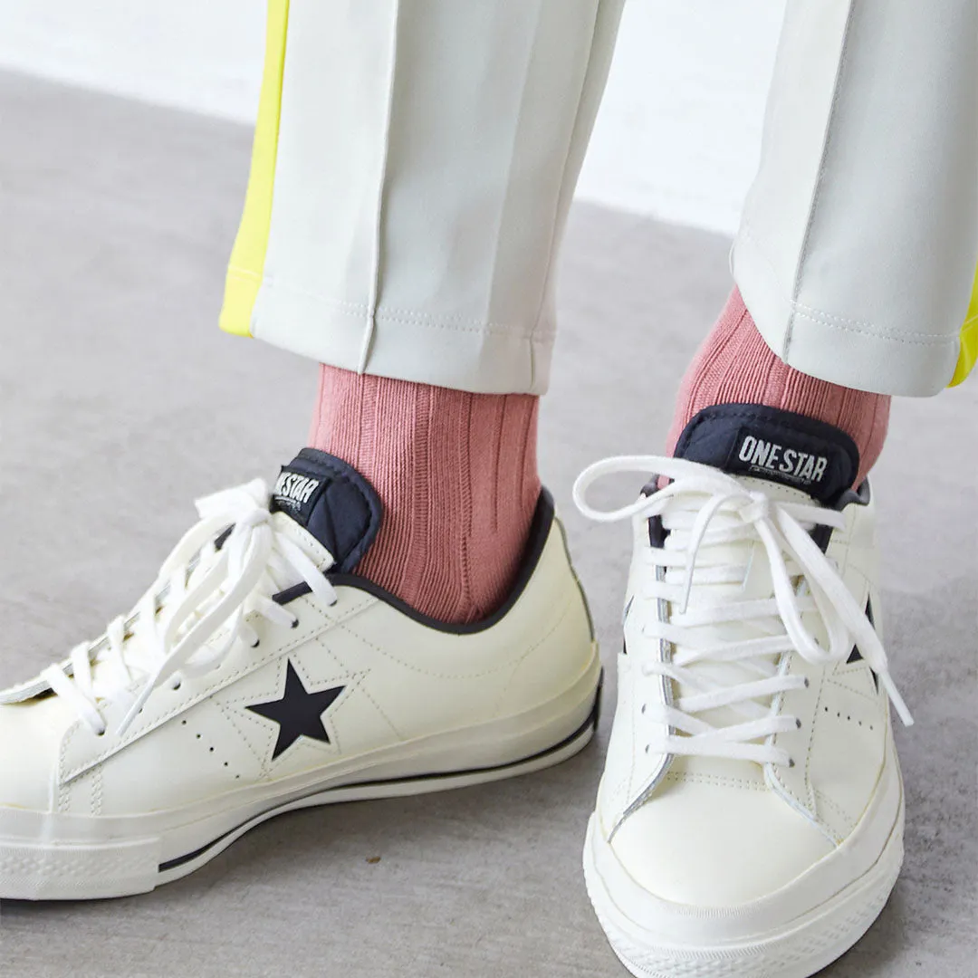 062131153 Wide Ribbed Short Socks M