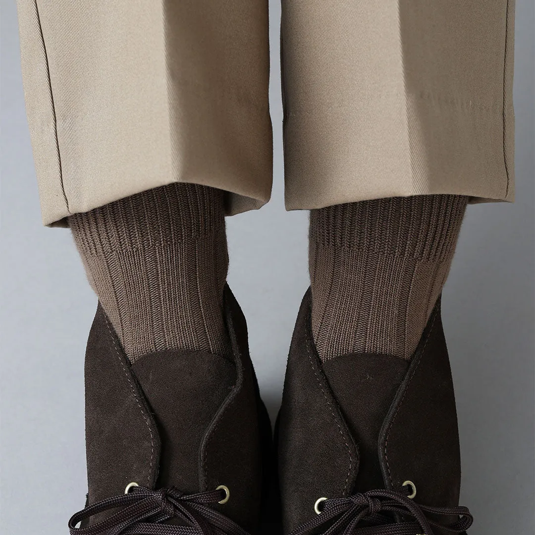 062131153 Wide Ribbed Short Socks M