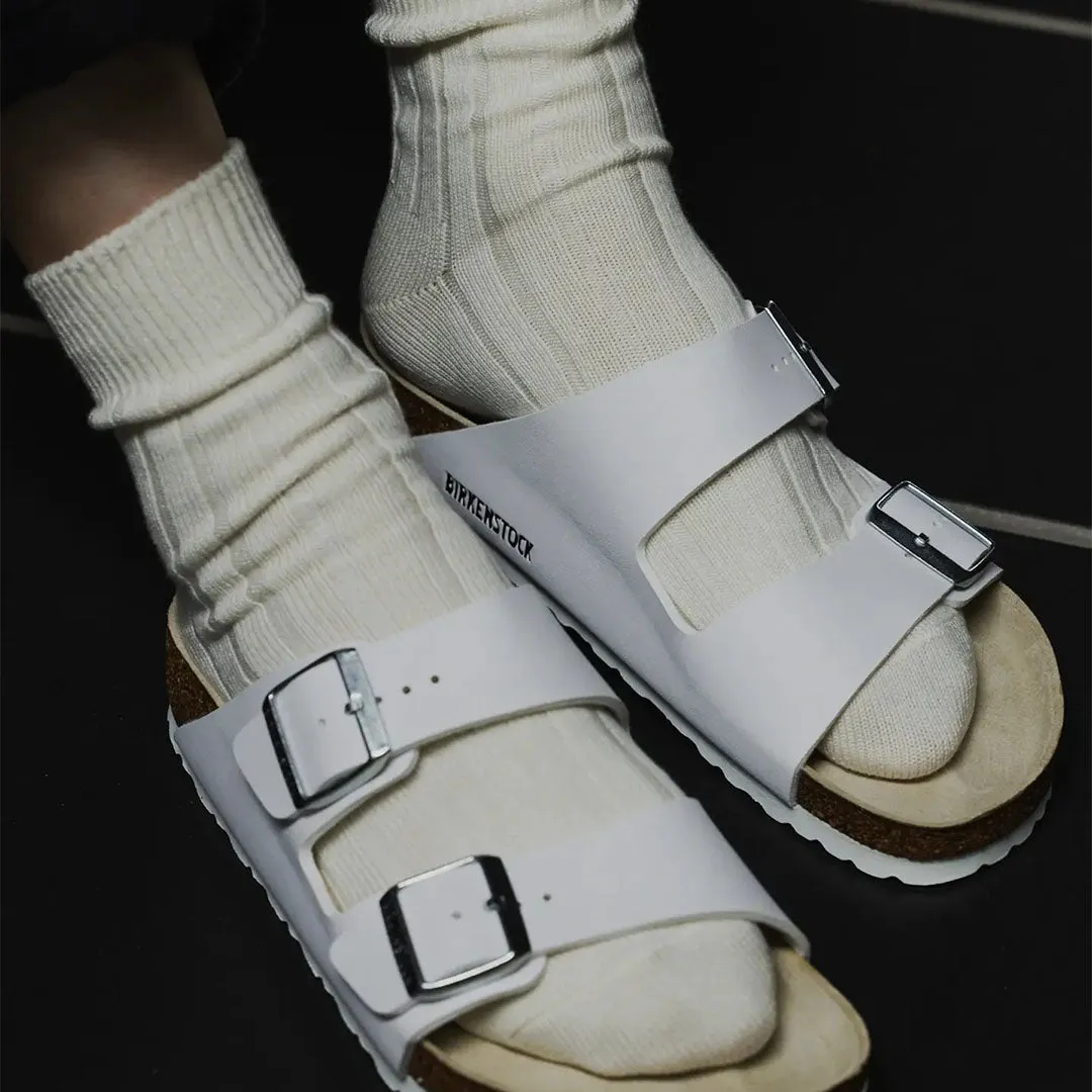 062131153 Wide Ribbed Short Socks M