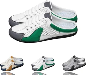 2025 New Men Slippers Casual Sports Shoes Low Top Baotou Half Drag Sneakers for Men, Fashionable Mens Slip On Shoes for Spring Summer