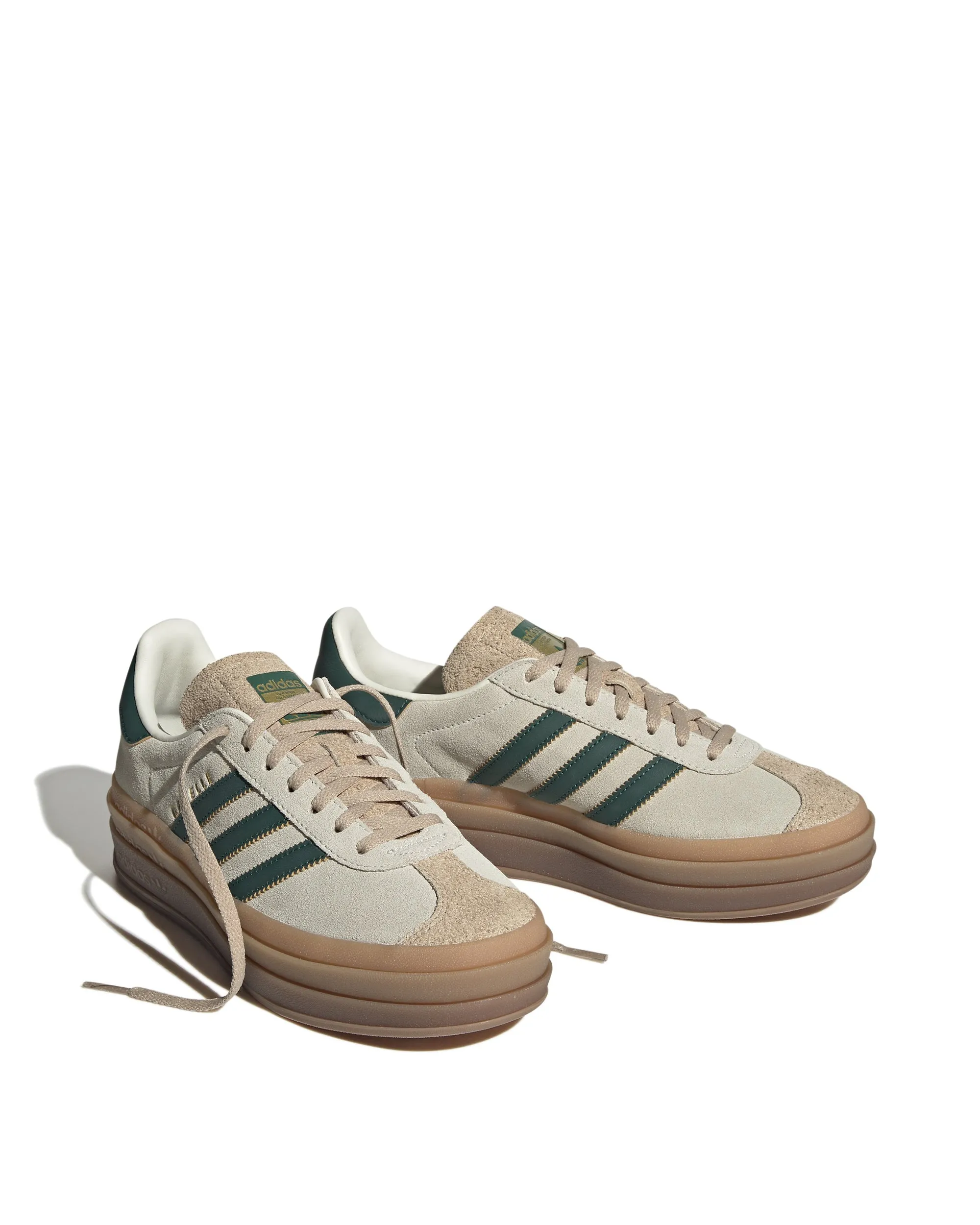 Adidas Originals sneaker Gazelle Bold W Cream White/Collegiate Green/Magic Beige