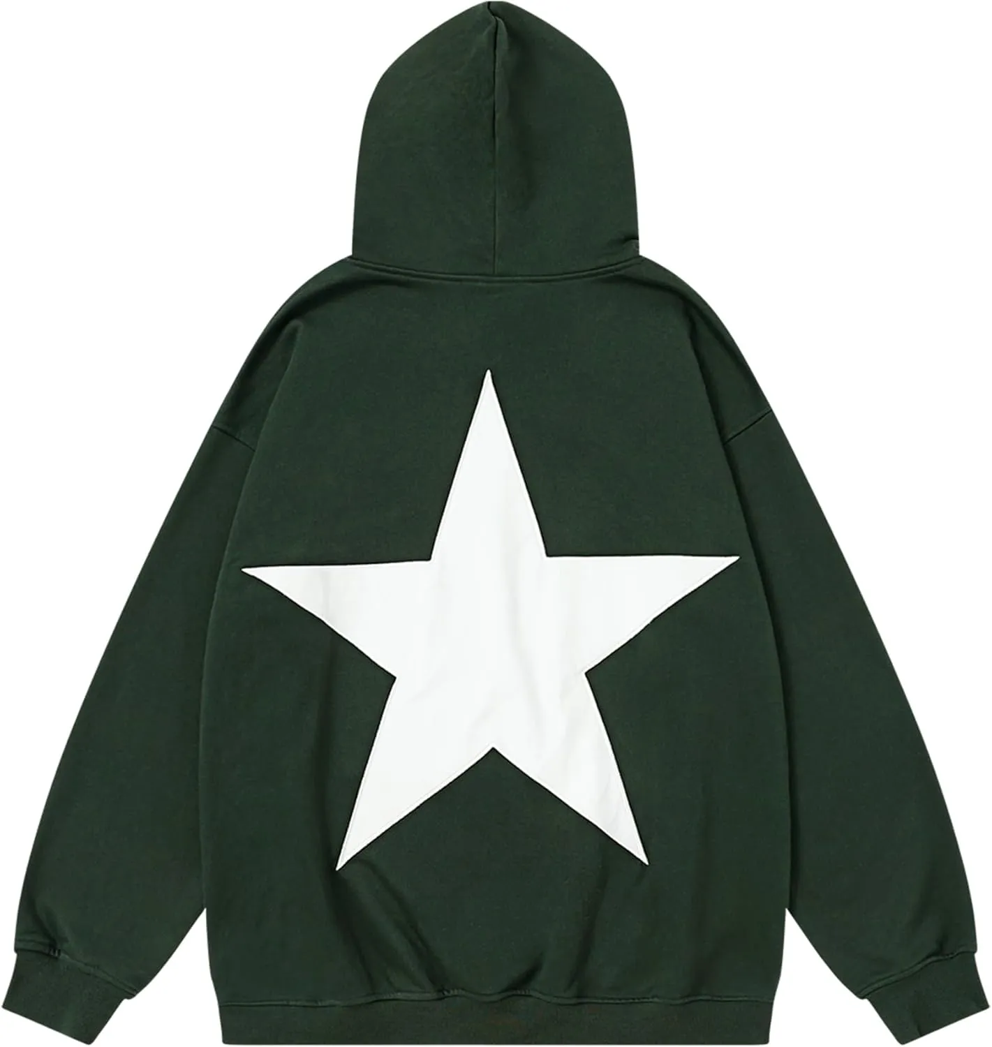 Aelfric Eden Star Hoodies Y2k Oversized Graphic Hoodies Aesthetic 90s Crewneck Sweatshirt Long Sleeve Pullover Tops