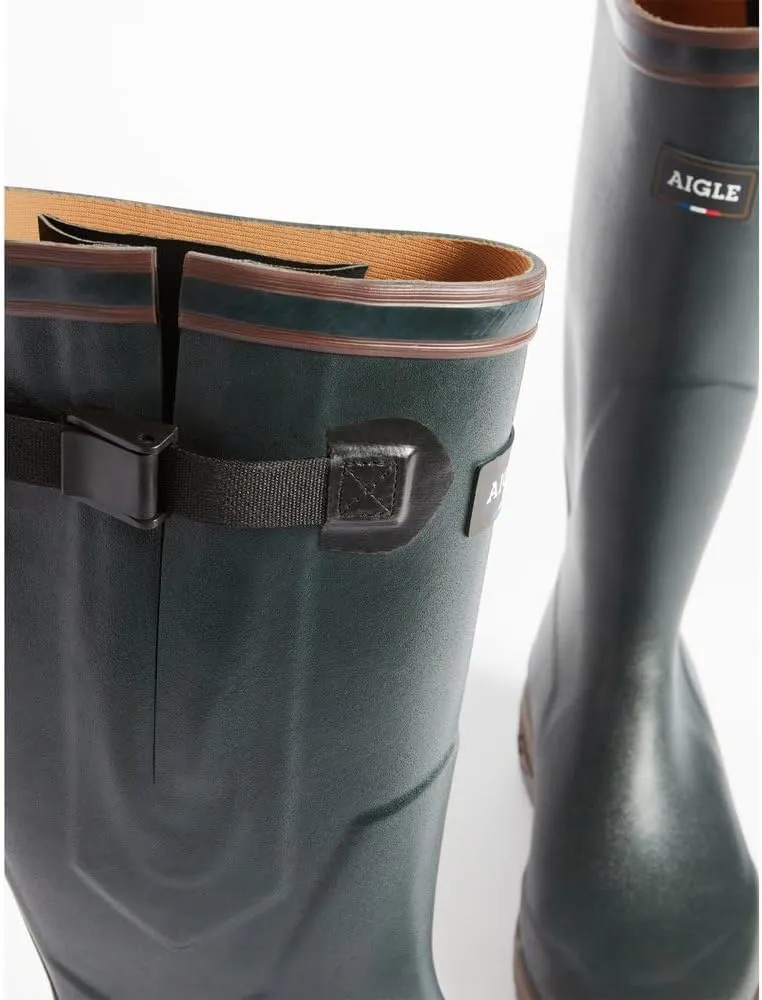 Aigle Mens Benyl M Rubber Brown Boots 10 US