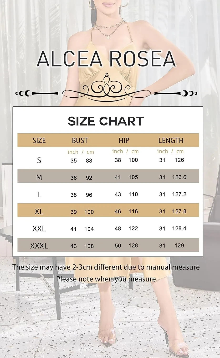 ALCEA ROSEA Womens Satin Dress Backless Spaghetti Strap Cocktail Dress Wedding Guest Evening Party Midi Dresses with Slit