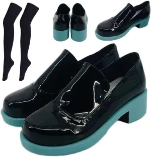 Anime Cosplay Shoes Boots Cosplay Shoe Put Leather Women Halloween