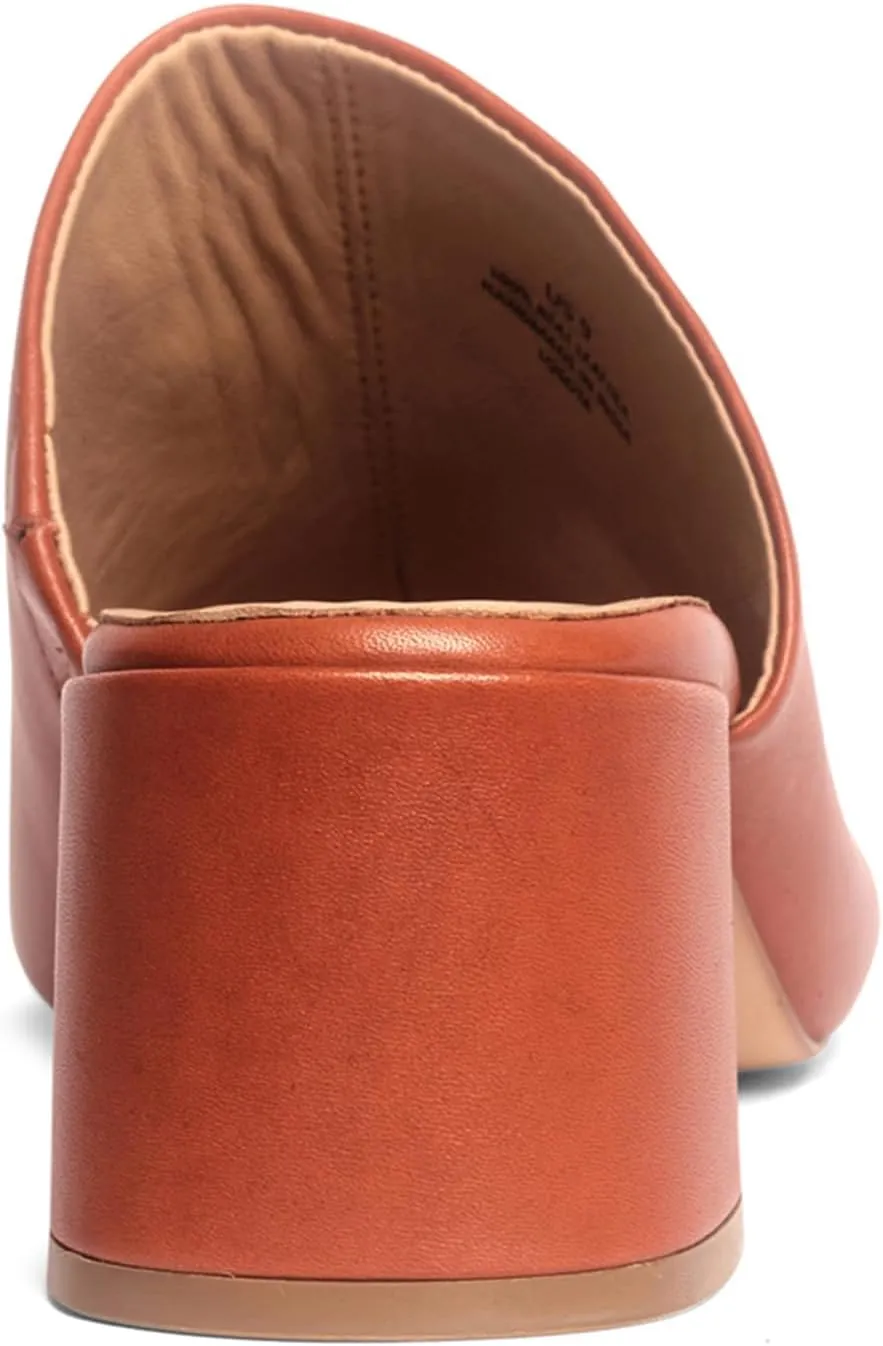 Anthony Veer Lotte Block Sandals for Women | Italian Leather Upper | Leather Lining | Ortholite® Cushioned Footbed | Natural Neolite Outsole