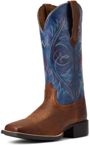 Ariat Women's Round Up Square Toe Western Boot