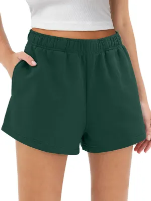 AUTOMET Womens Sweat Shorts Trendy Casual Athletic Running Summer Vacation Outfits Comfy 2025 Fashion Workout Clothing