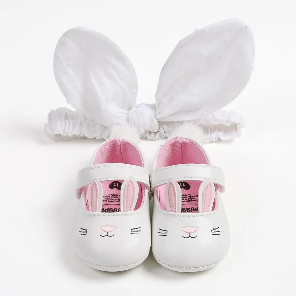 Baby Girls Mary Jane Flats with Bowknot Floral Princess Wedding Dress Shoes Soft Newborn Infant Crib First Walkers Prewalker