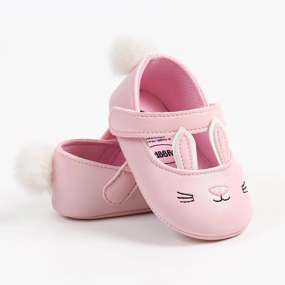 Baby Girls Mary Jane Flats with Bowknot Floral Princess Wedding Dress Shoes Soft Newborn Infant Crib First Walkers Prewalker
