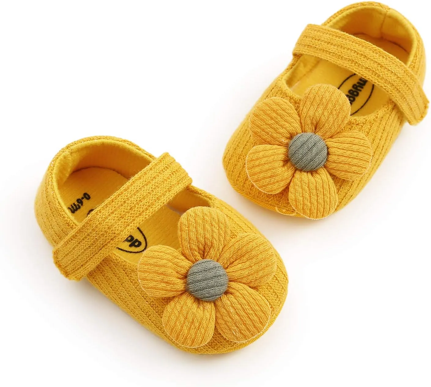 Baby Girls Mary Jane Flats with Bowknot Floral Princess Wedding Dress Shoes Soft Newborn Infant Crib First Walkers Prewalker