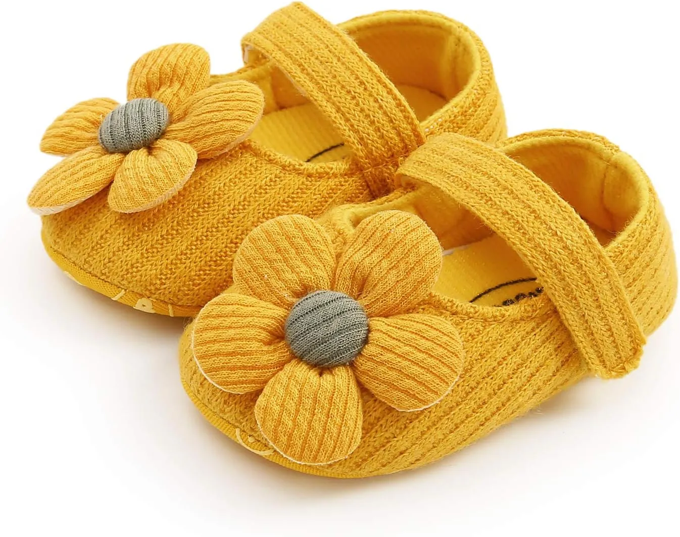 Baby Girls Mary Jane Flats with Bowknot Floral Princess Wedding Dress Shoes Soft Newborn Infant Crib First Walkers Prewalker