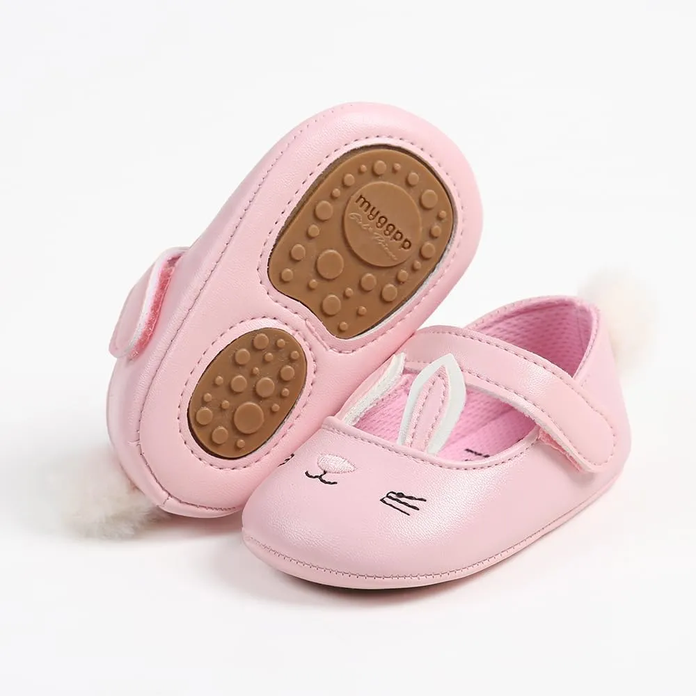Baby Girls Mary Jane Flats with Bowknot Floral Princess Wedding Dress Shoes Soft Newborn Infant Crib First Walkers Prewalker