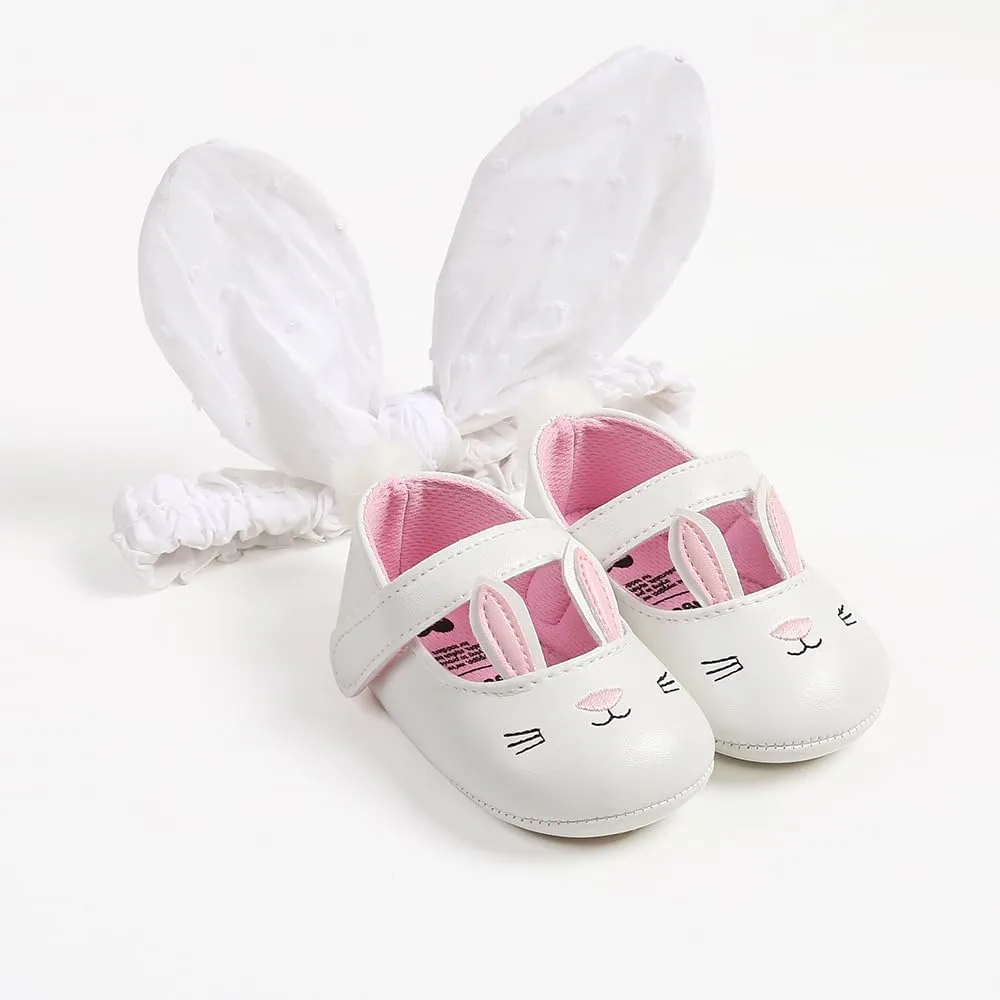 Baby Girls Mary Jane Flats with Bowknot Flowers Soft Newborn Infant First Walkers Crib Shoes Wedding Party Christmas Dress Shoes