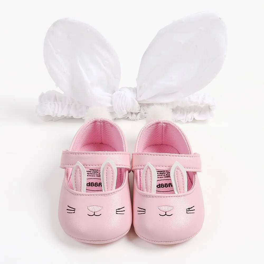 Baby Girls Mary Jane Flats with Bowknot Flowers Soft Newborn Infant First Walkers Crib Shoes Wedding Party Christmas Dress Shoes