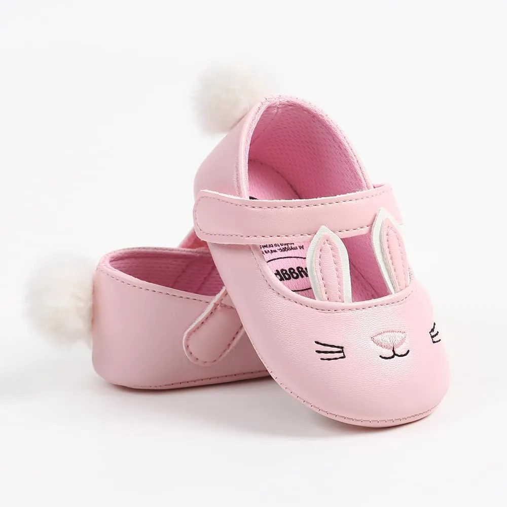 Baby Girls Mary Jane Flats with Bowknot Flowers Soft Newborn Infant First Walkers Crib Shoes Wedding Party Christmas Dress Shoes