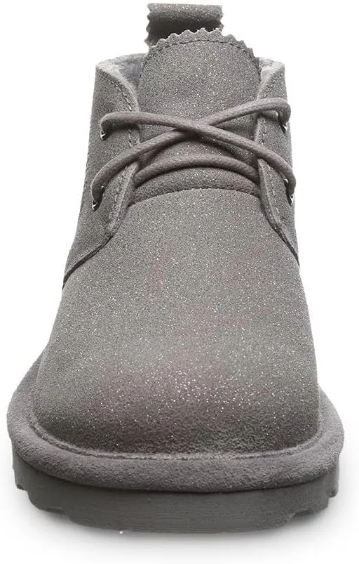 BEARPAW Womens Skye Suede Ankle Chukka Boots