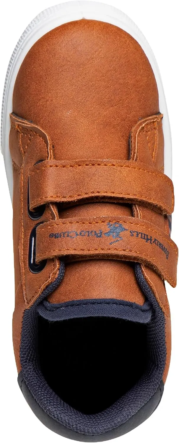 Beverly Hills Polo Club Boy's Josmo Bhpc Double Strap Low Top Sneakers