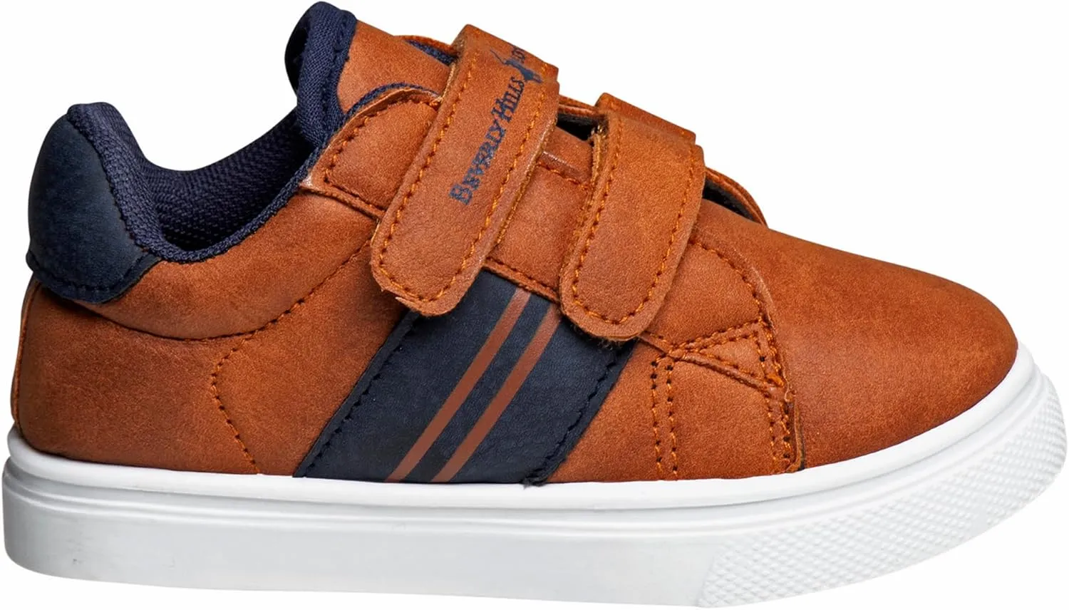 Beverly Hills Polo Club Boy's Josmo Bhpc Double Strap Low Top Sneakers