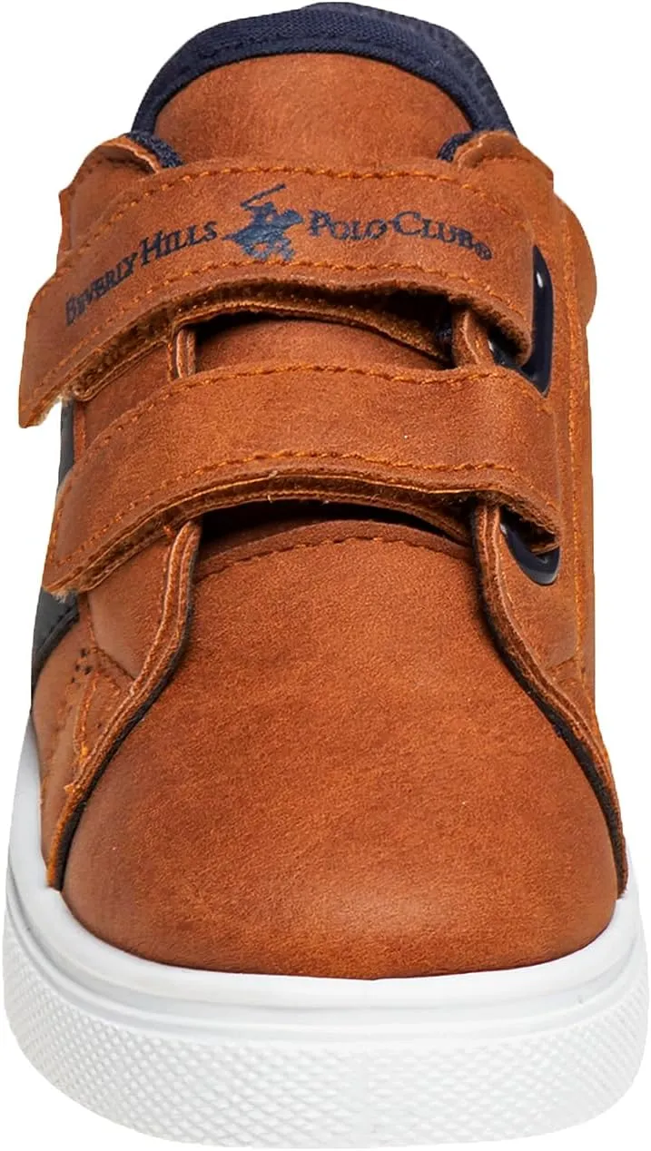 Beverly Hills Polo Club Boy's Josmo Bhpc Double Strap Low Top Sneakers