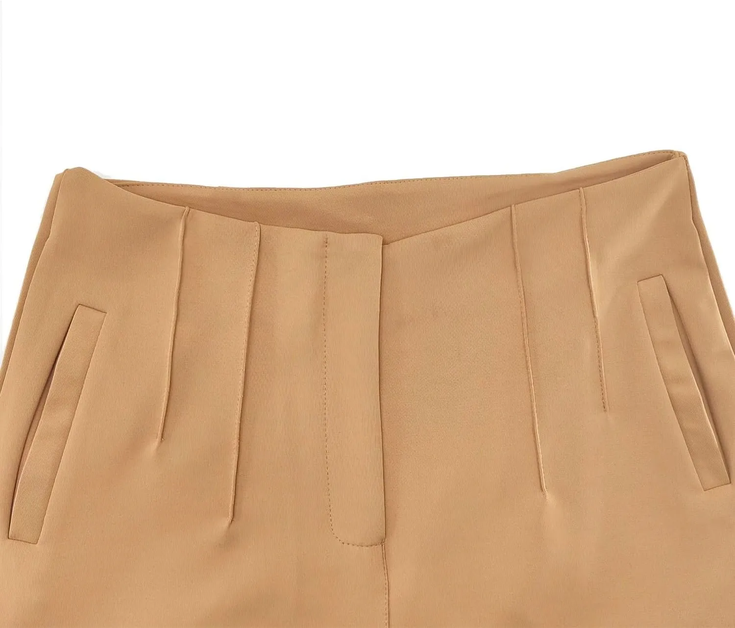BIRW Womens High Waisted Pants 2025 Trendy Skinny Business Work Casual Pencil Trousers with Pockets