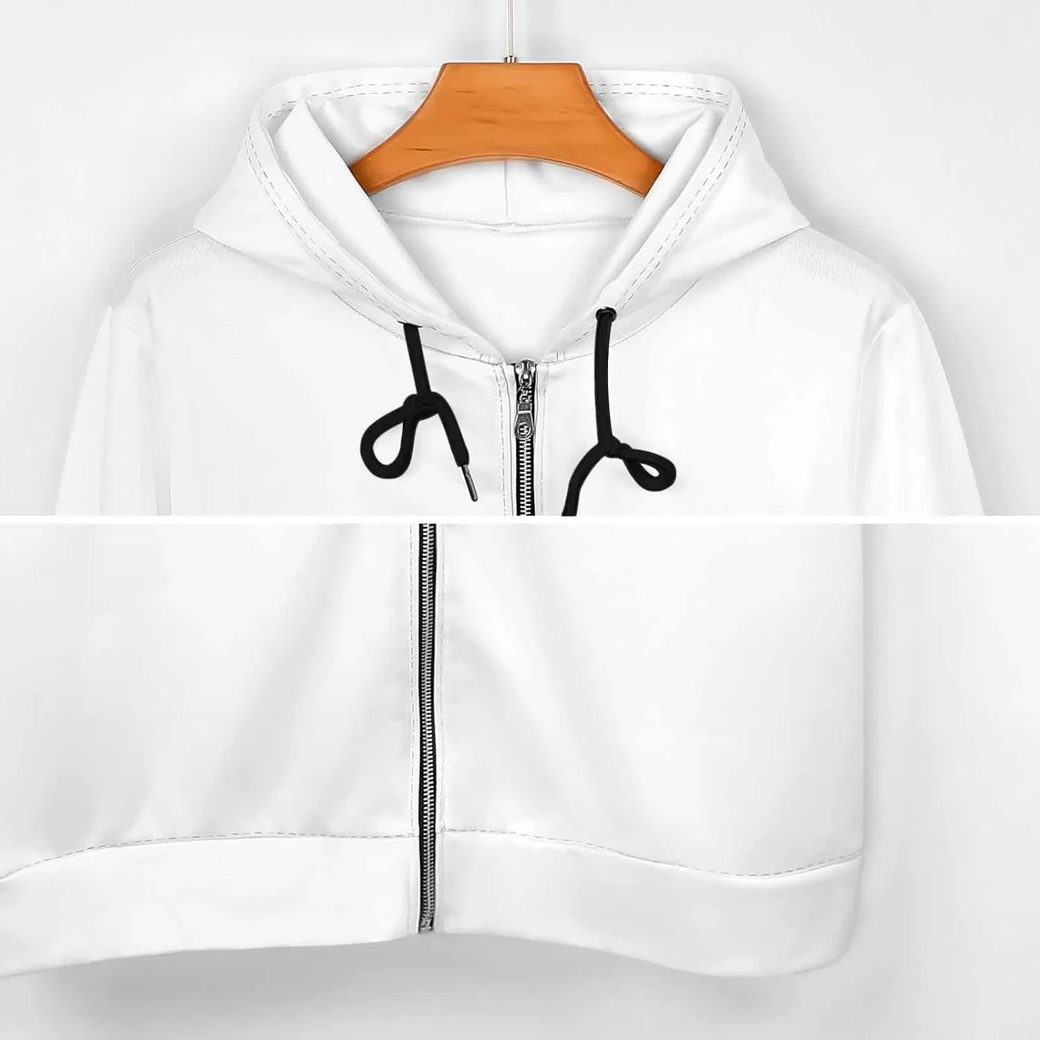 Bright Cabbage Cute Eyes Funny Womens Zip Up Hoodies Long Sleeve Sweatshirts Jackets, Stylish Casual Jackets for Women