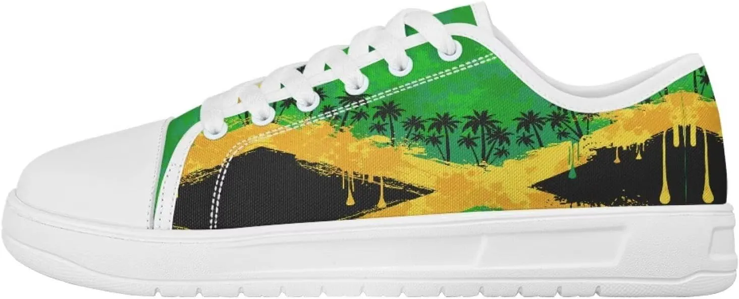 Canvas Shoes for Women Low Top Casual White Black Sneakers Womens Lace Up Fashion Comfortable Walking Shoes