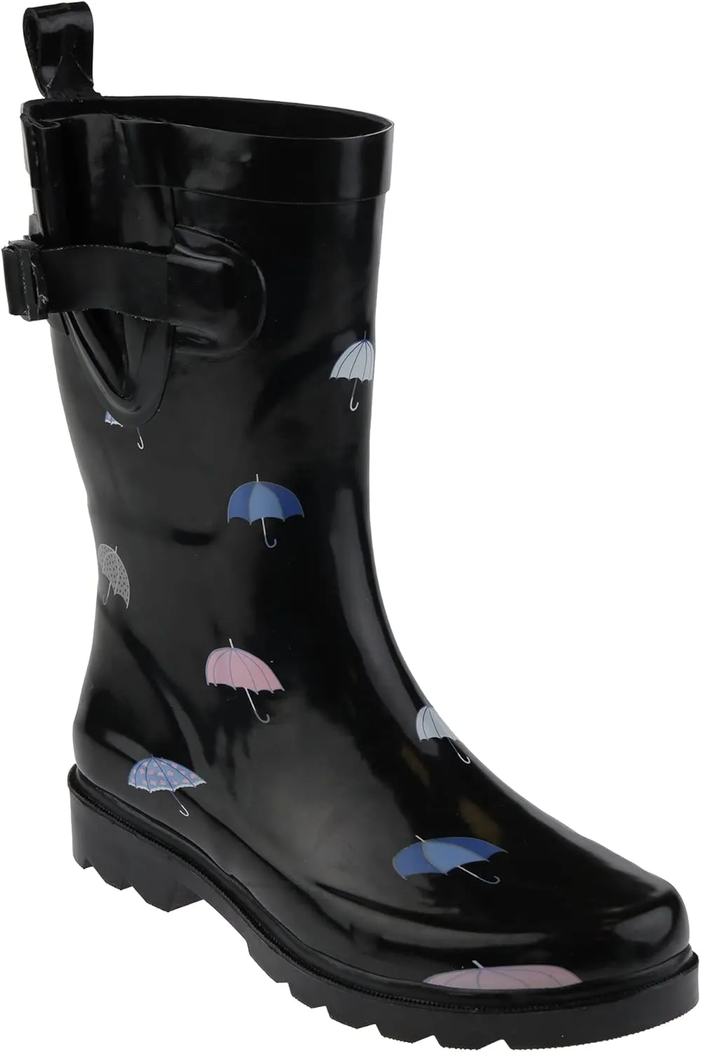 Capelli New York Ladies Mid-Calf Rubber Rain Boots