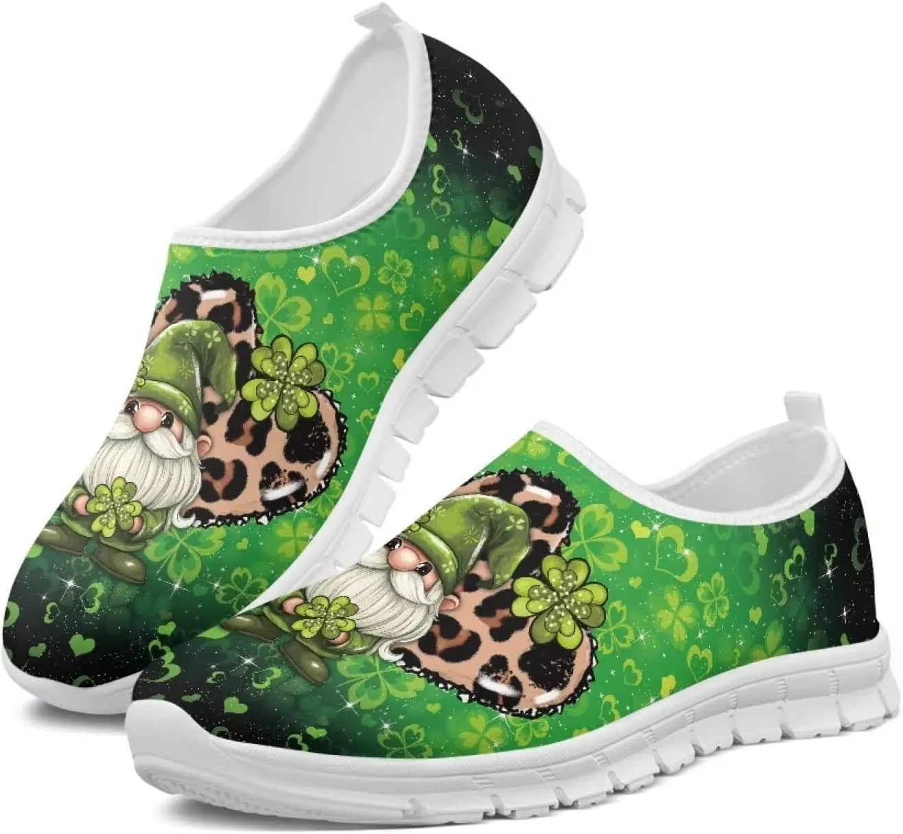Casual Sneakers for Women Trendy Slip On Walking Shoes Comfy Work Shoes