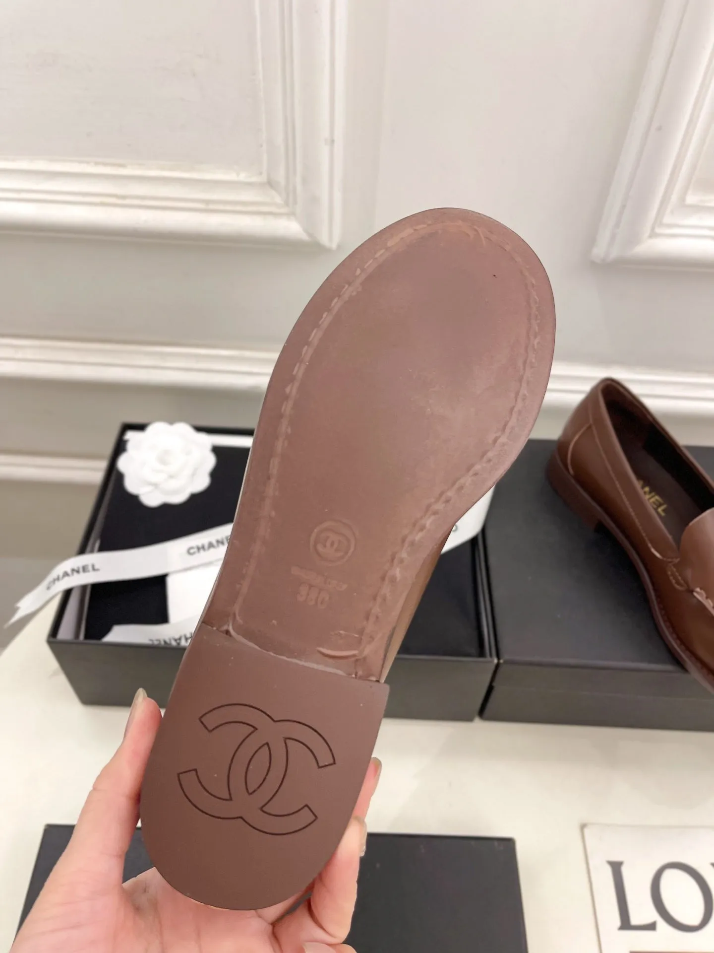 CC 25S Loafer Chocolate Calfskin