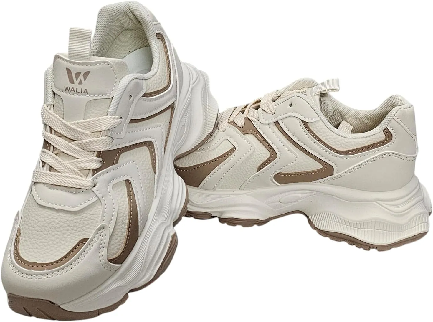 Chunky Platform Sneakers, High Platform Fashion Shoes, Lace-up Comfort
