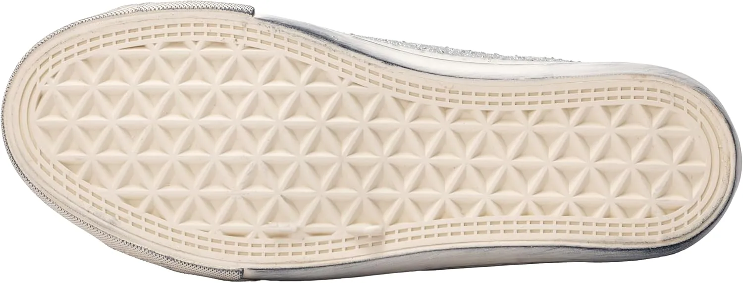 Corkys Footwear Hey Girl Womens Big Dipper Fashion Sneakers - Featuring a Star Patch on The Side with Stud Embellishments, Comfortable Insoles, and A Lace-up Design