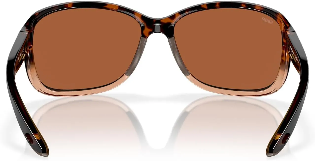 Costa Del Mar Women's Seadrift Rectangular Sunglasses