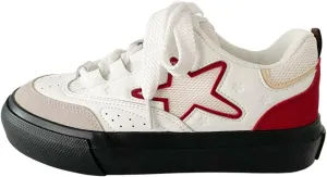 Cute Shoes for Teen Girls Trendy Y2K Summer Stars Chunky Platform Fashion Kawaii Sneakers Gifts for Women Daughter Granddaughter Back to School Rave Streetwear Parties Indoors Outdoors