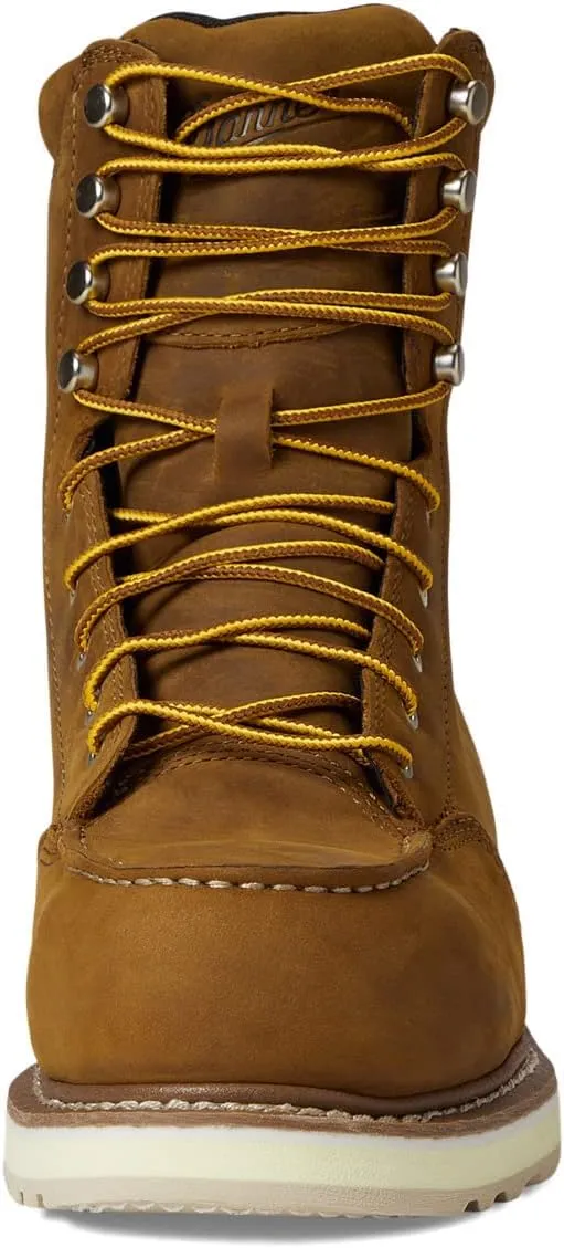 Danner Cedar River 8” Waterproof Aluminum Toe Work Boots for Men - Premium Leather with Breathable Danner Dry & Slip-Resistant Outsole, EH Rated