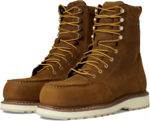 Danner Cedar River 8” Waterproof Aluminum Toe Work Boots for Men - Premium Leather with Breathable Danner Dry & Slip-Resistant Outsole, EH Rated