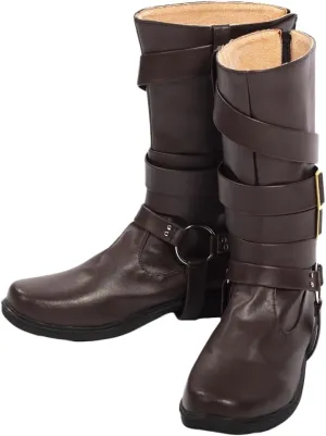 Dante Devil Cosplay May Costume Boots Adult Men DMC Cry Steampunk Shoes Accessories Outfit