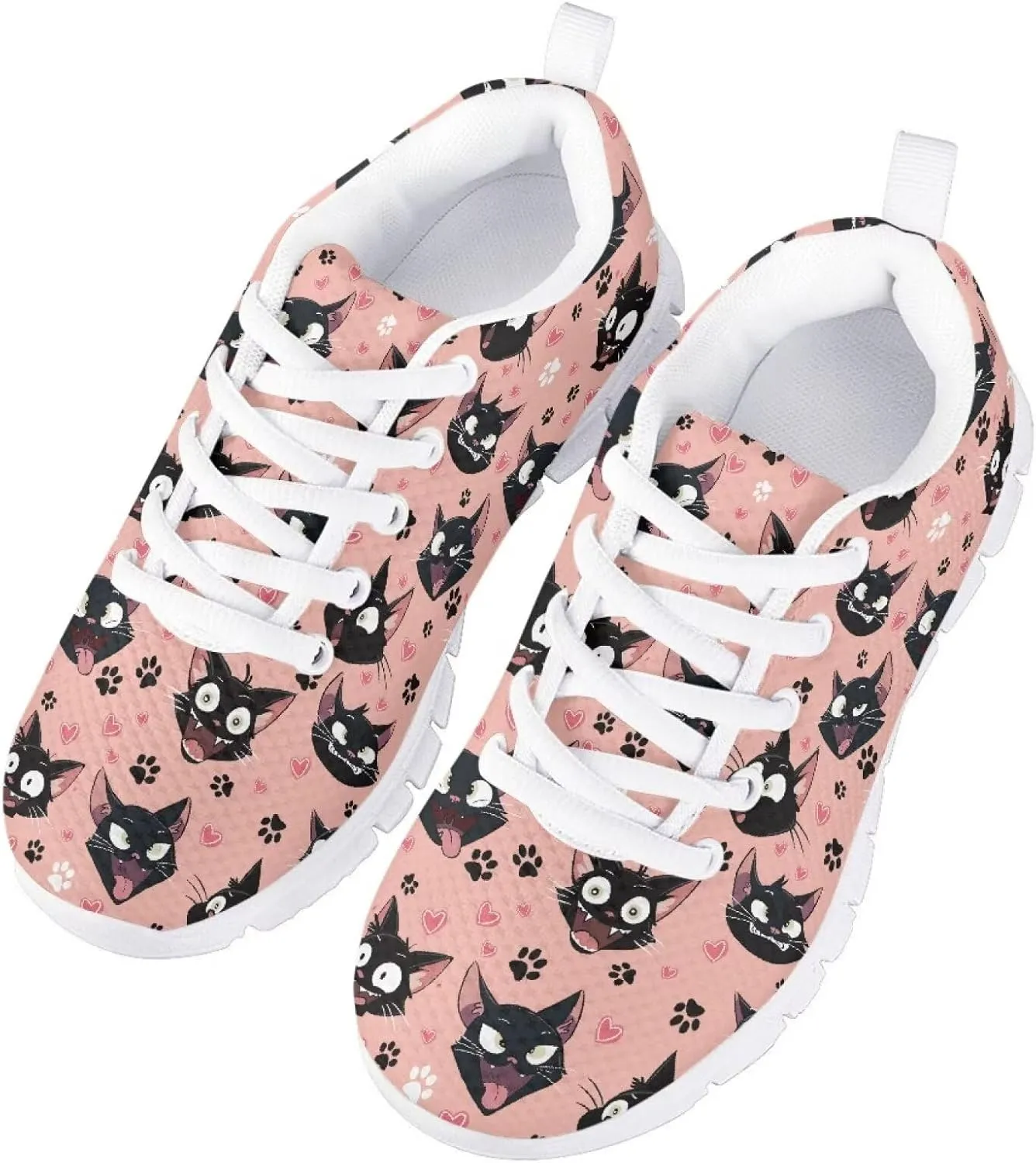 Doojoayie Little Girls Running Shoes Tennis Shoes for Kids School Casual Sneakers