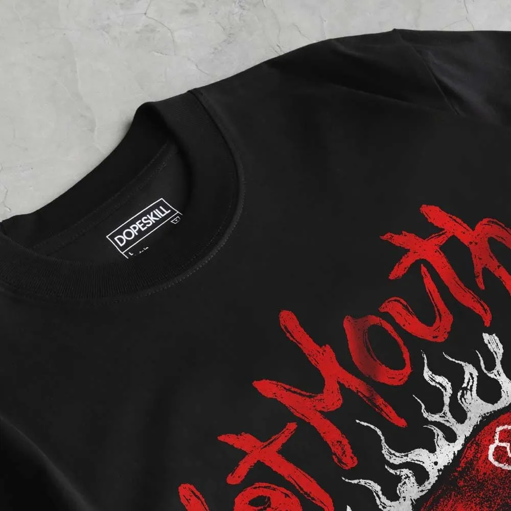 DopeSkill Graphic Tee BOGO Streetwear Hip Hop Hypebeast Unisex T-Shirt Sneaker Colour Matching Shirts Rapper Mouth