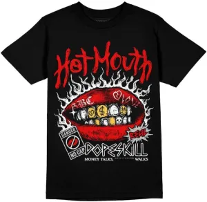 DopeSkill Graphic Tee BOGO Streetwear Hip Hop Hypebeast Unisex T-Shirt Sneaker Colour Matching Shirts Rapper Mouth