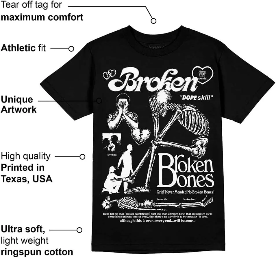 DopeSkill Graphic Tee Streetwear Hip Hop Hypebeast Street Style Unisex T-Shirt Sneaker Colour Matching Shirts Horror Skeleton