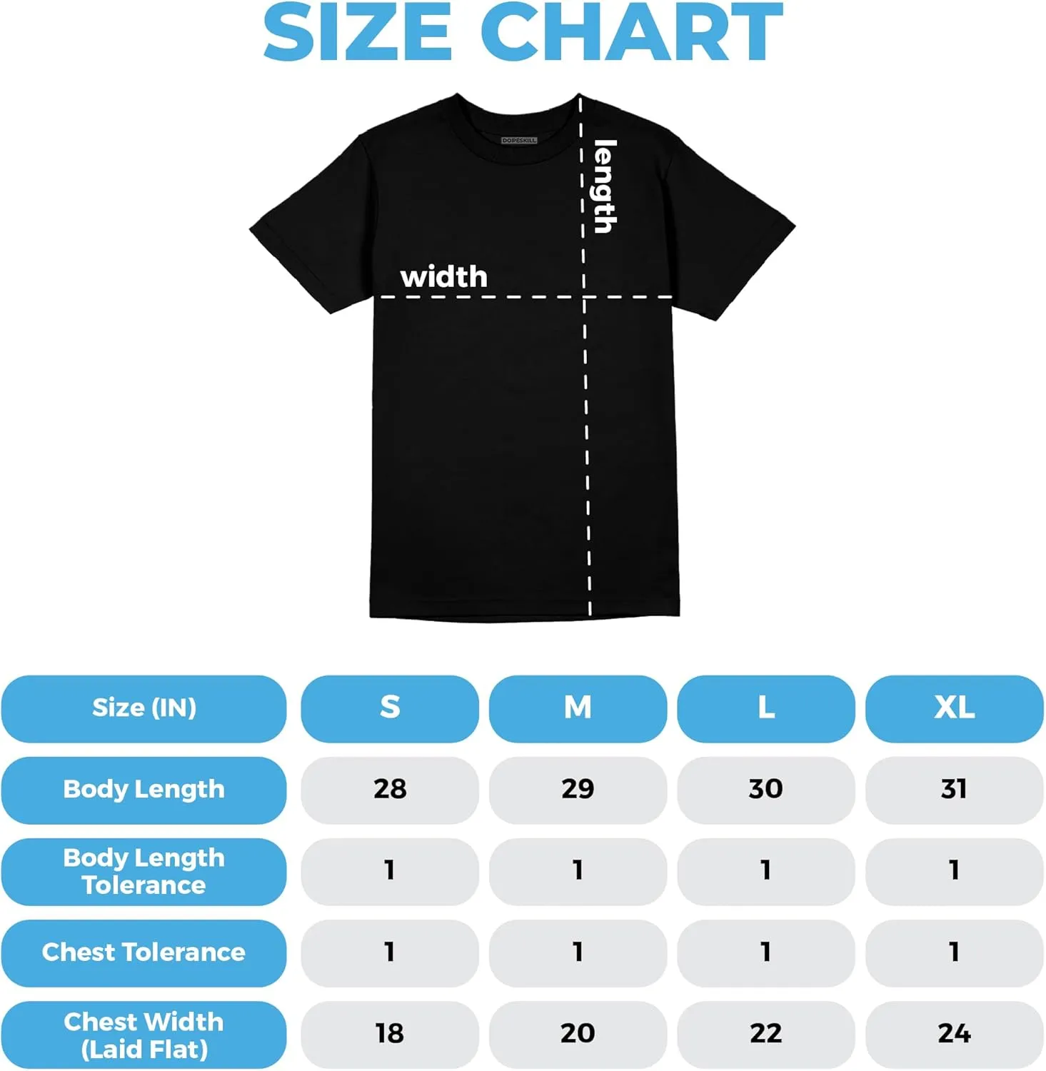 DopeSkill Graphic Tee Streetwear Hip Hop Hypebeast Unisex T-Shirt Sneaker Colour Matching Shirts Inspired Motivation Quotes
