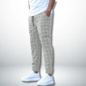 Doriano - Comfortable Checked Pattern Pant