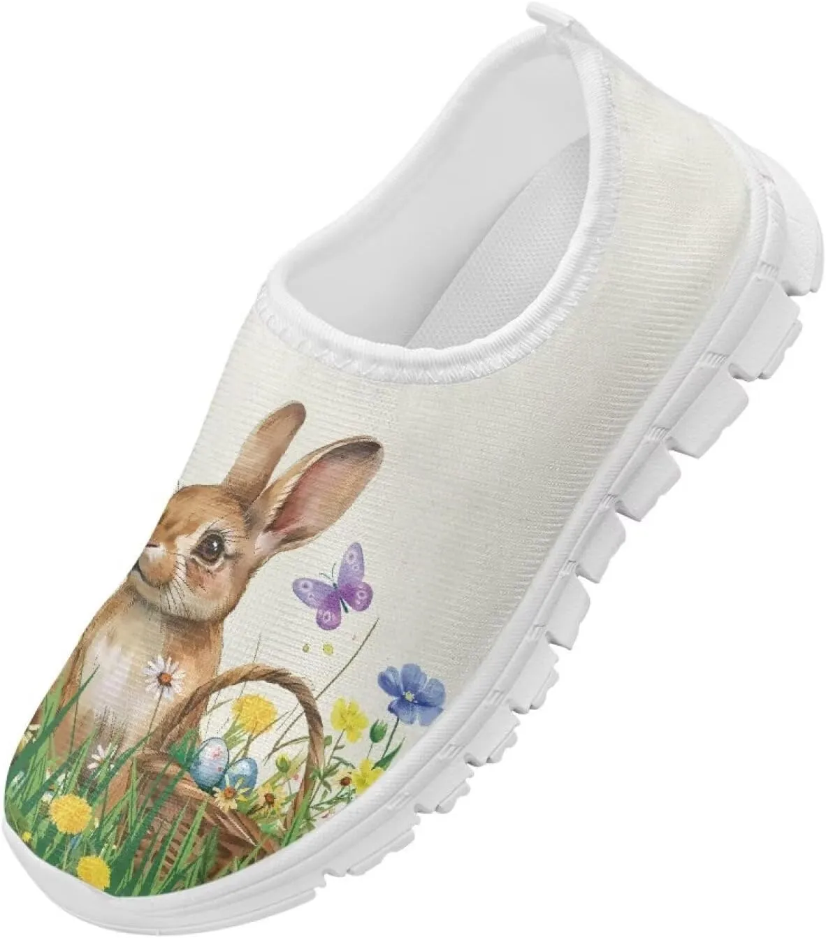 Eater Shoes for Girls Slip On Sneakers Kids Running Shoes Travel Shoes