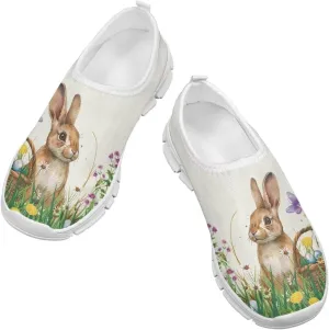Eater Shoes for Girls Slip On Sneakers Kids Running Shoes Travel Shoes