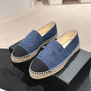 espadrilles dark blue black denim