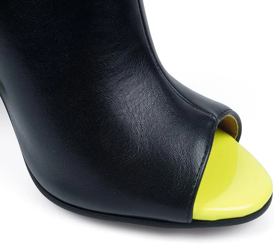 Fashion Peep Toe Booties Womens Cutout Stiletto High Heels
