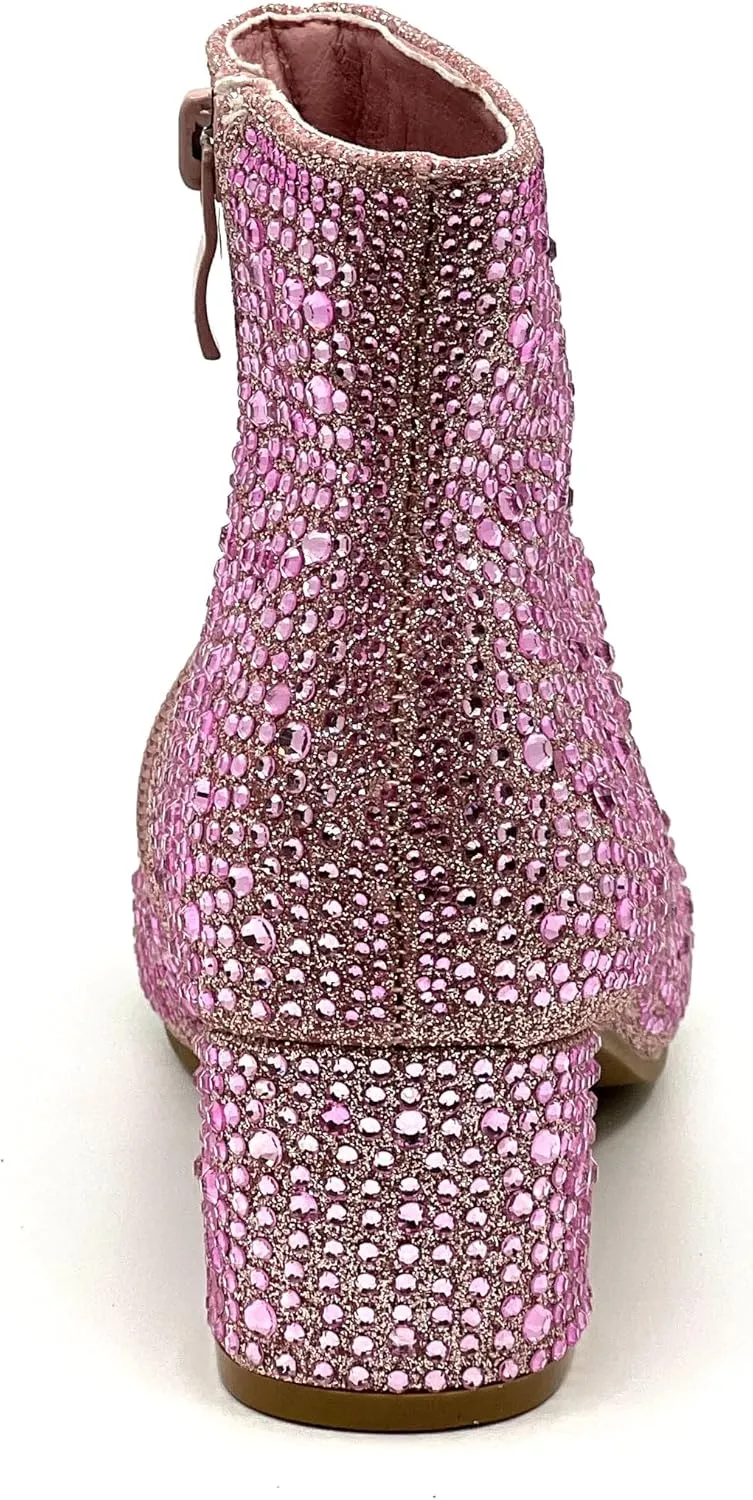 Forever Kids Rhinestone Ankle booties