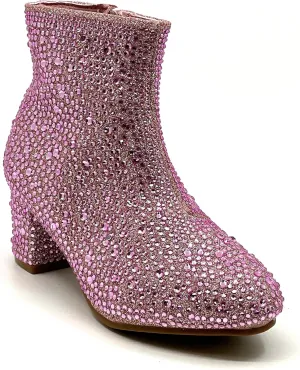 Forever Kids Rhinestone Ankle booties