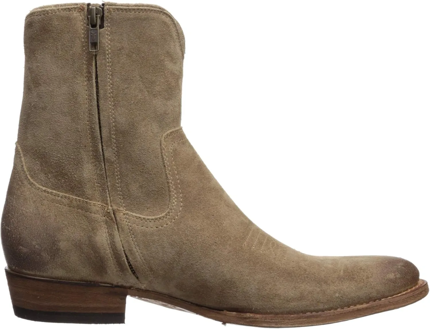 Frye Austin Inside Zip Men's - Stylish, Durable Leather Footwear with Cushioned Insole for Comfort and Side Zipper Access Western Boots